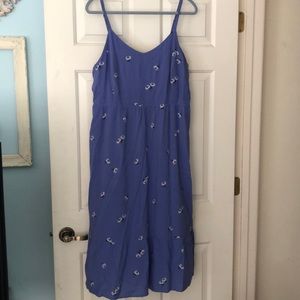 Pretty periwinkle dress